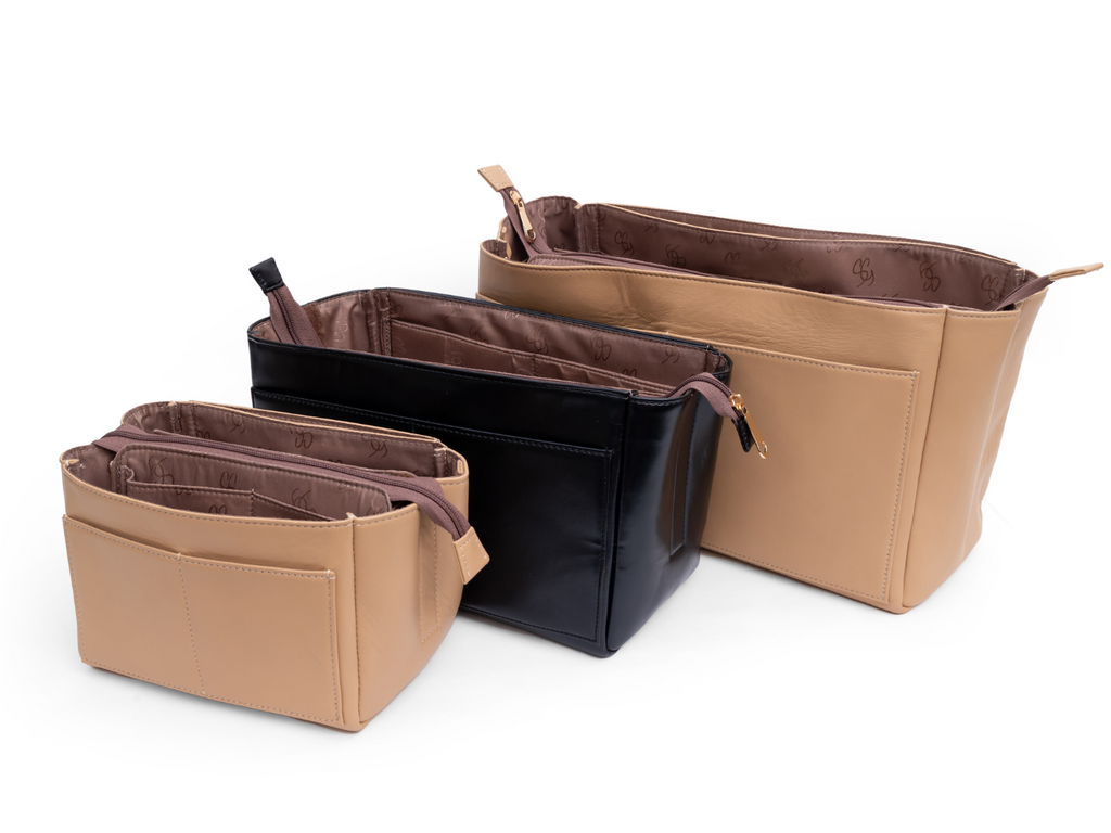 Purse Organiser Leather Tote Insert Leather Purse Insert Organizer